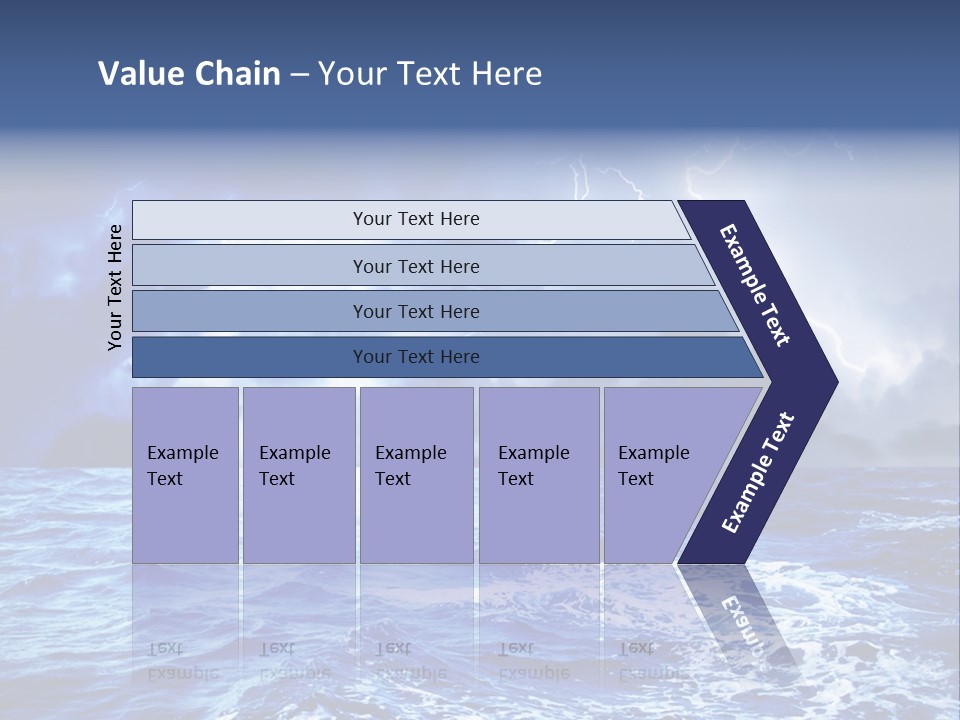 Sky Wave Wind PowerPoint Template