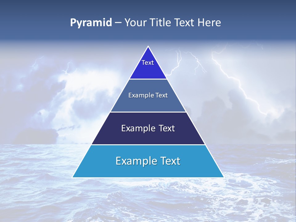 Sky Wave Wind PowerPoint Template