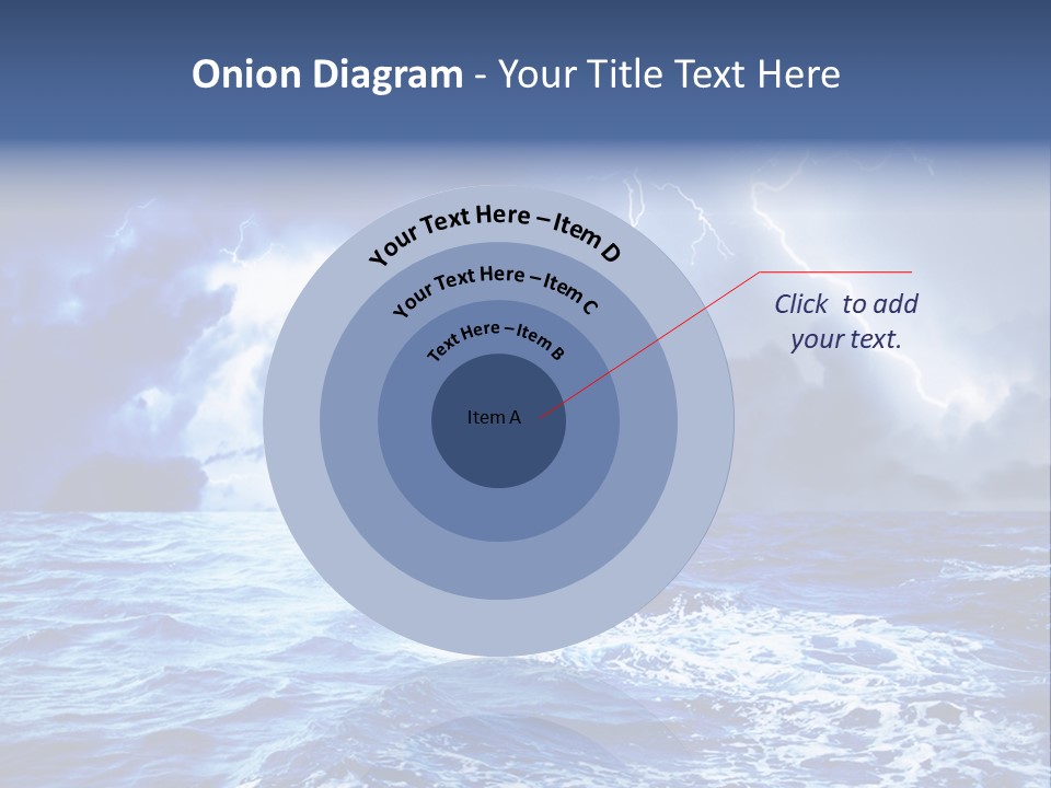 Sky Wave Wind PowerPoint Template