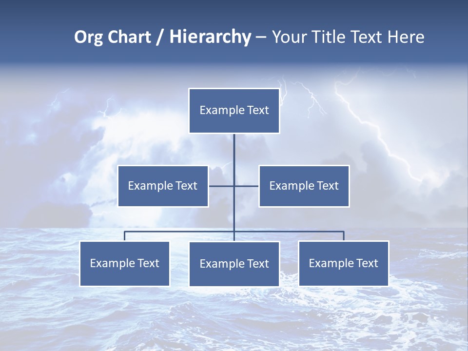 Sky Wave Wind PowerPoint Template