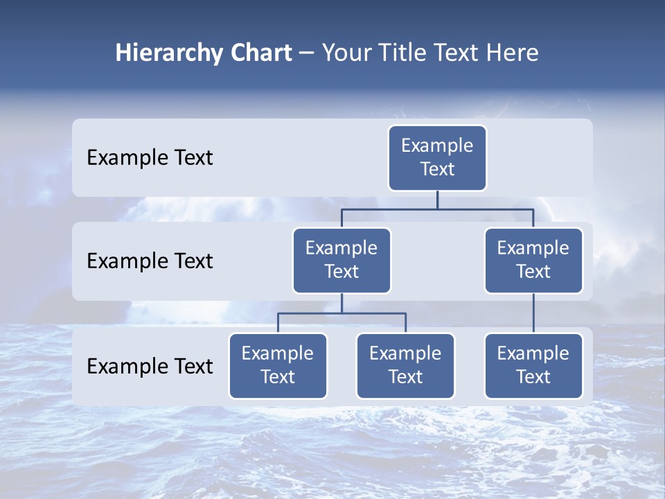 Sky Wave Wind PowerPoint Template