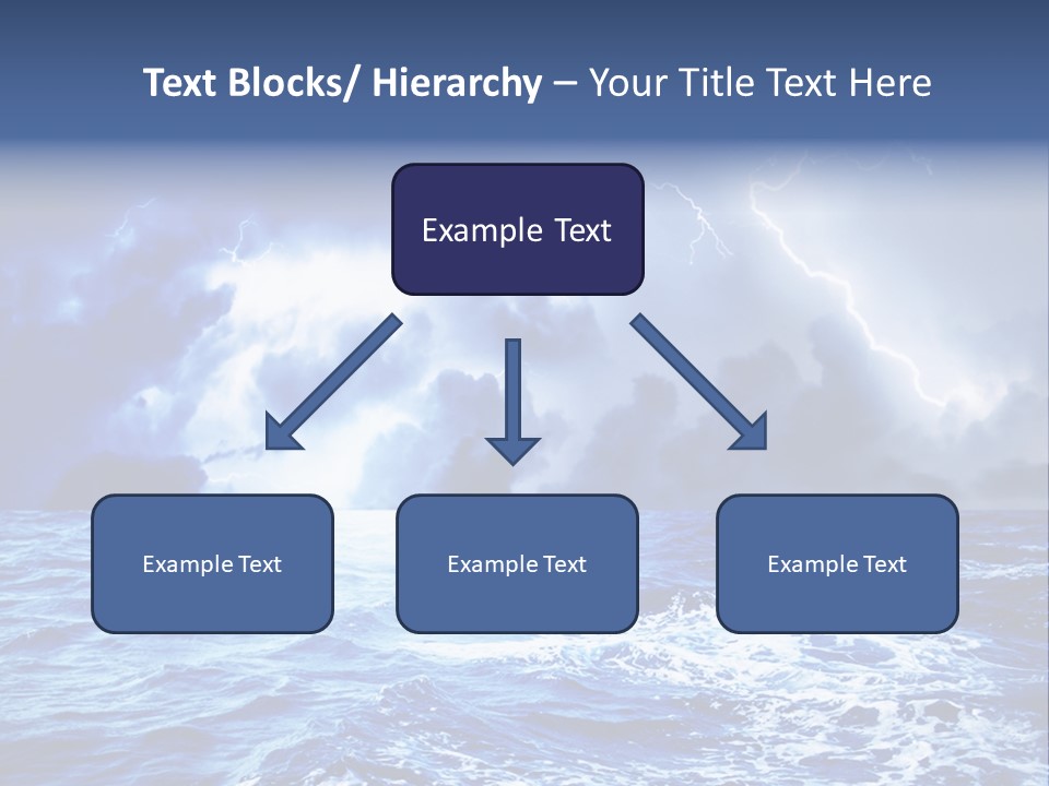 Sky Wave Wind PowerPoint Template