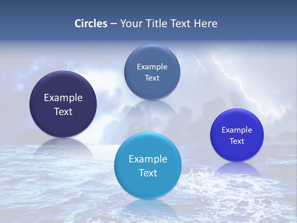 Sky Wave Wind PowerPoint Template