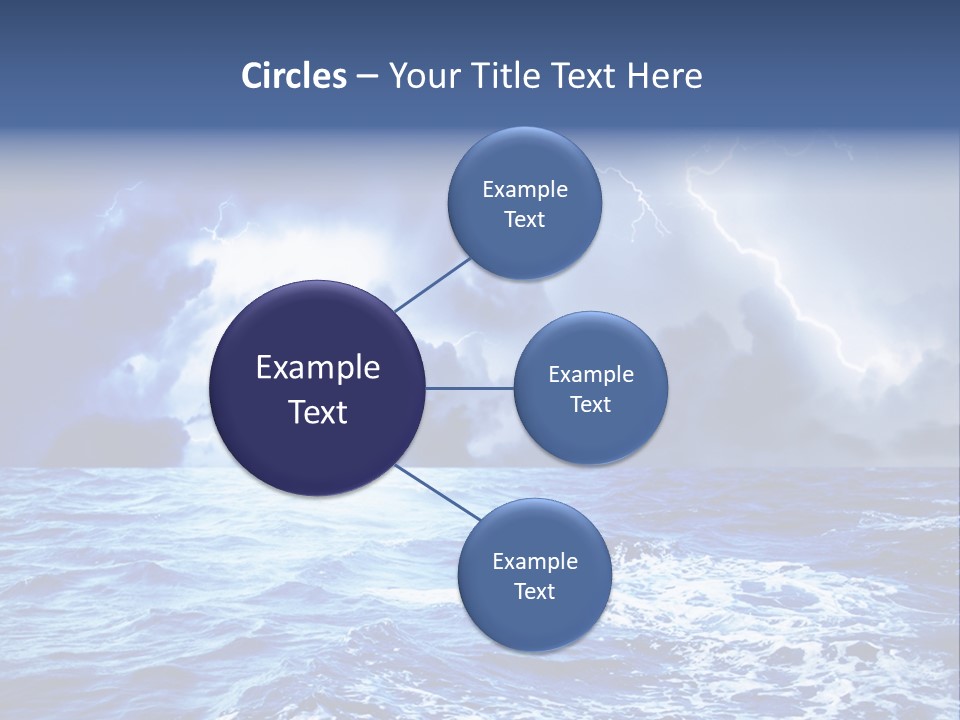 Sky Wave Wind PowerPoint Template