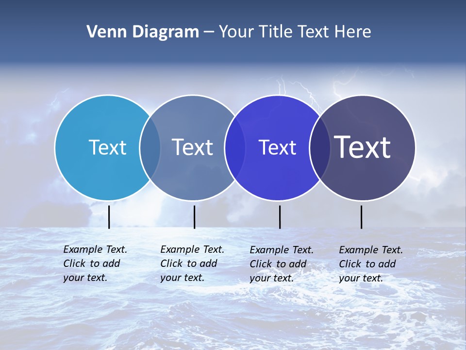 Sky Wave Wind PowerPoint Template