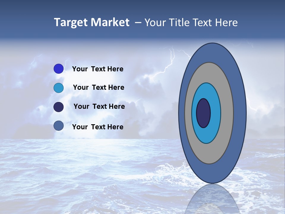 Sky Wave Wind PowerPoint Template