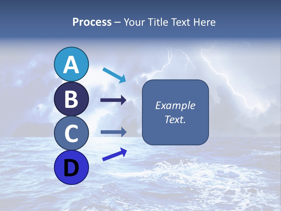 Sky Wave Wind PowerPoint Template