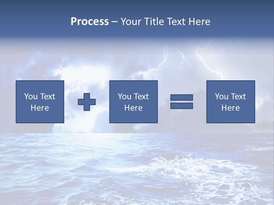 Sky Wave Wind PowerPoint Template