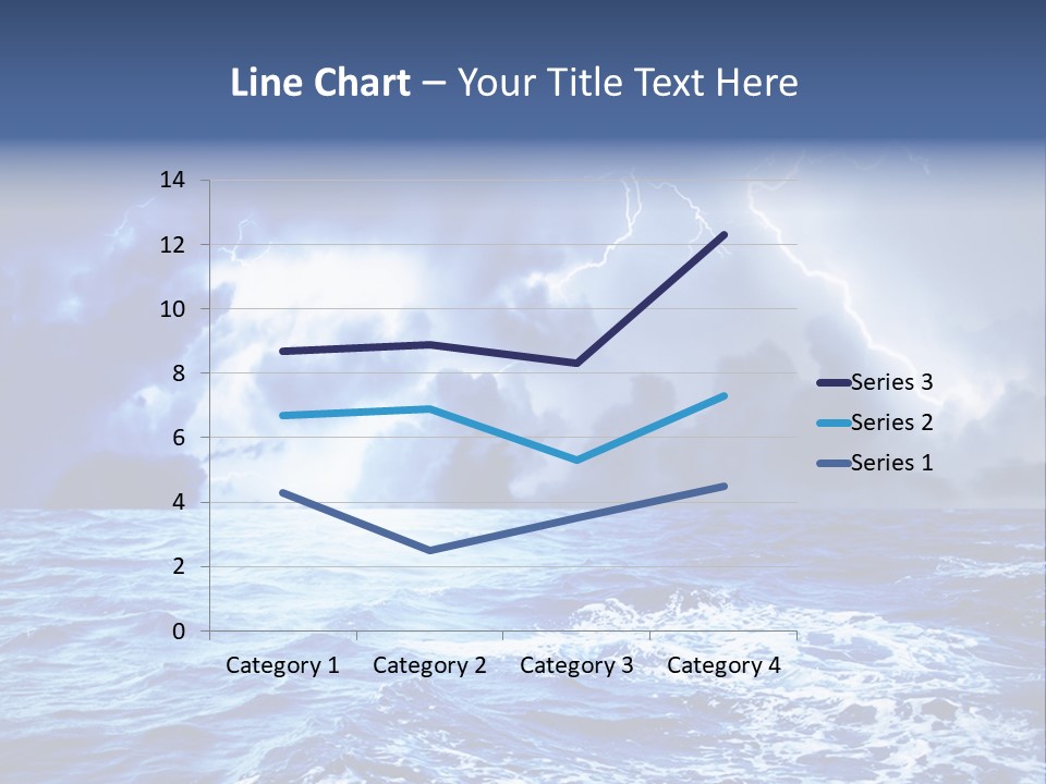Sky Wave Wind PowerPoint Template