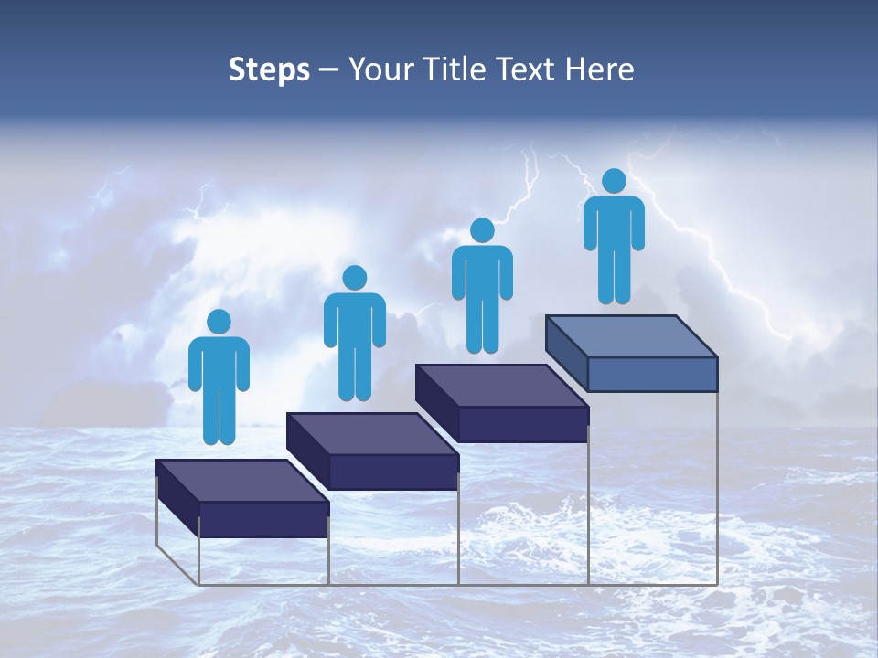 Sky Wave Wind PowerPoint Template