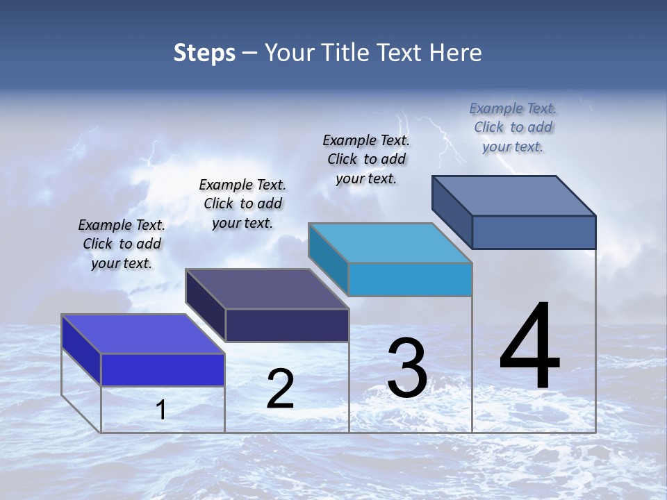 Sky Wave Wind PowerPoint Template