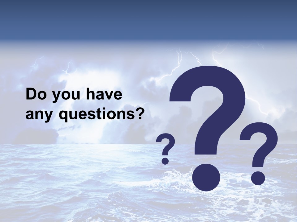 Sky Wave Wind PowerPoint Template