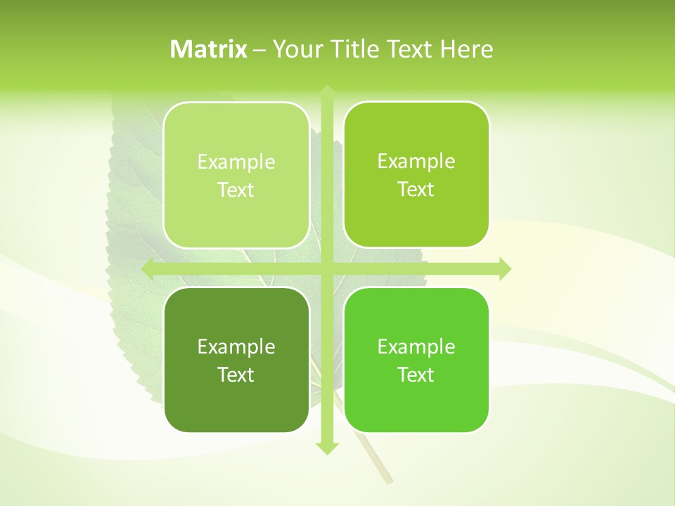 Stem Environment Gardening PowerPoint Template