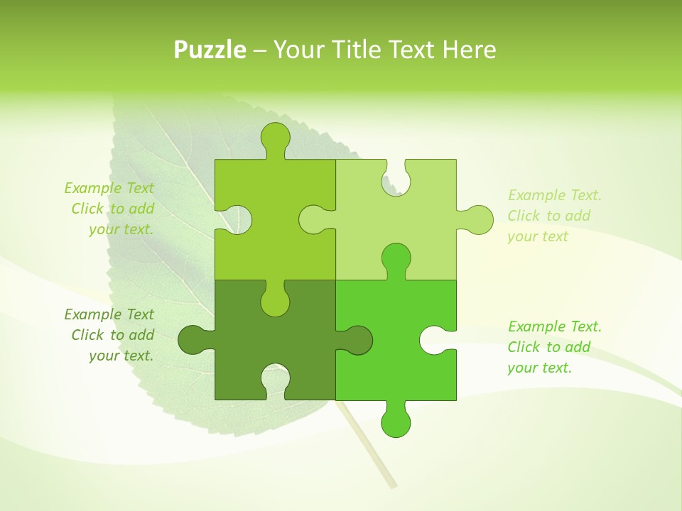 Stem Environment Gardening PowerPoint Template