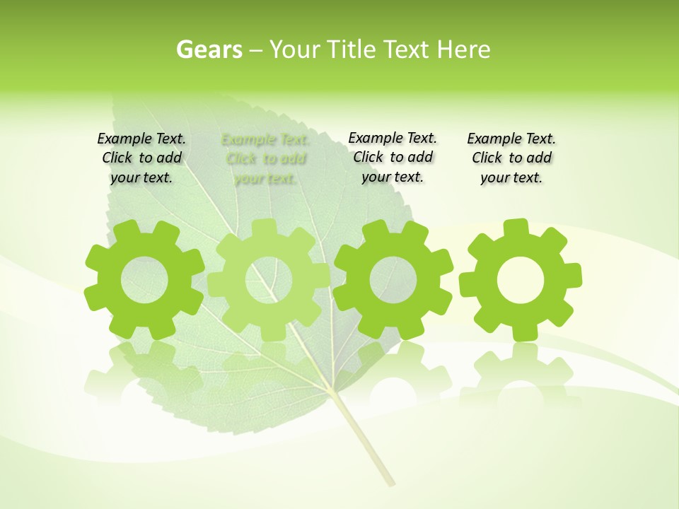 Stem Environment Gardening PowerPoint Template