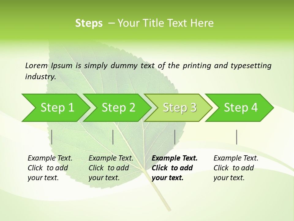 Stem Environment Gardening PowerPoint Template