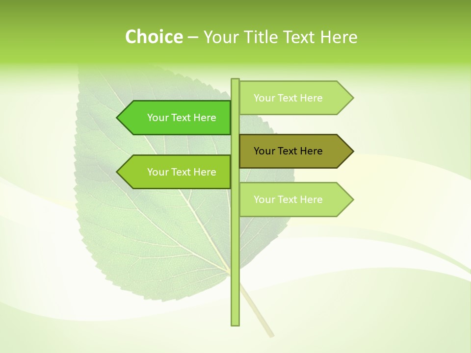 Stem Environment Gardening PowerPoint Template