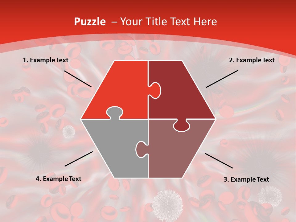 Micro Sickness Blood PowerPoint Template