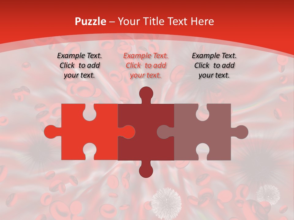 Micro Sickness Blood PowerPoint Template