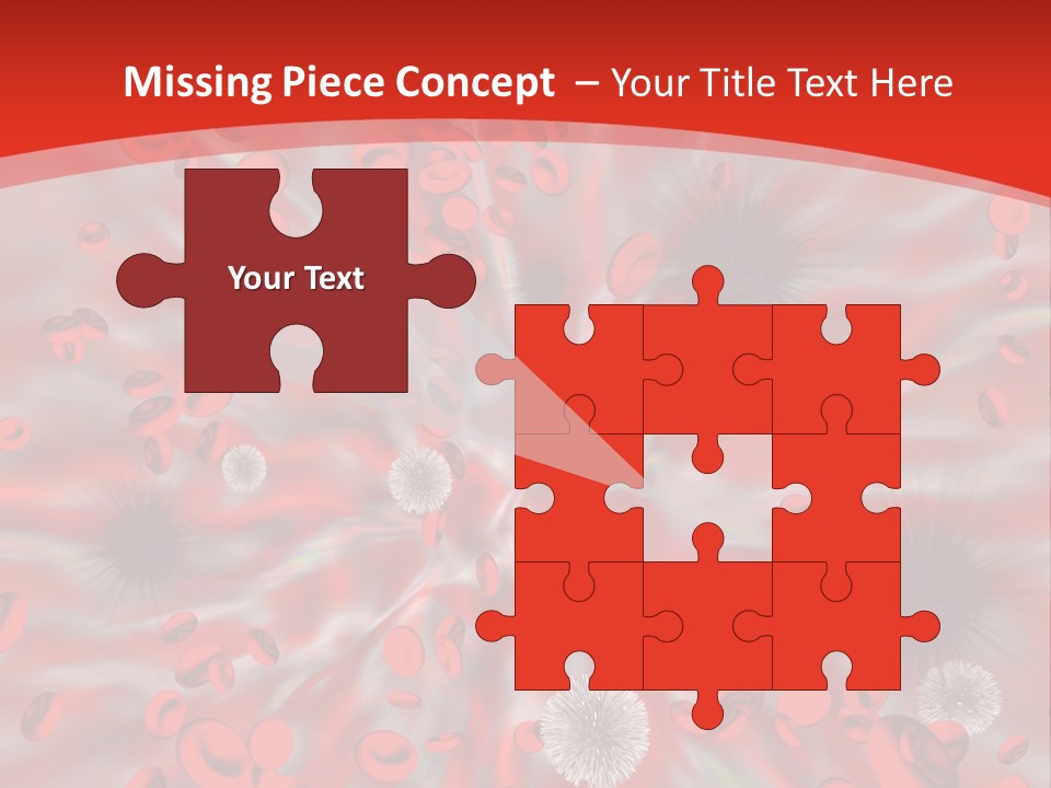 Micro Sickness Blood PowerPoint Template