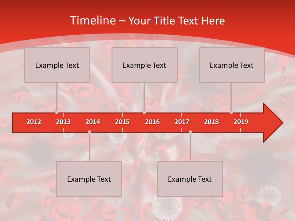 Micro Sickness Blood PowerPoint Template