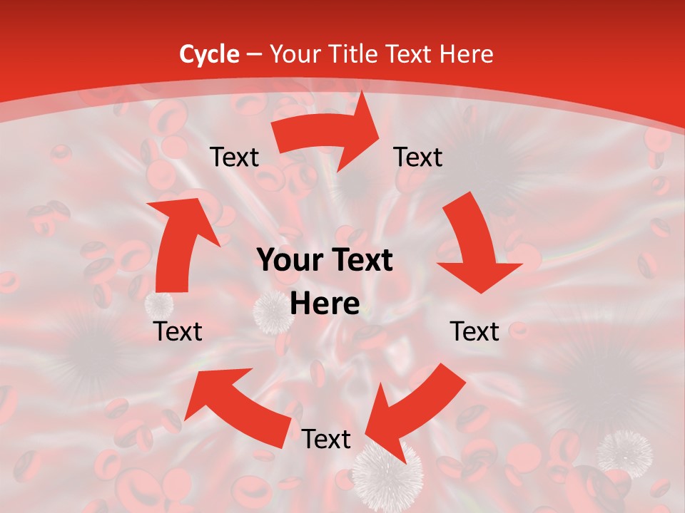 Micro Sickness Blood PowerPoint Template