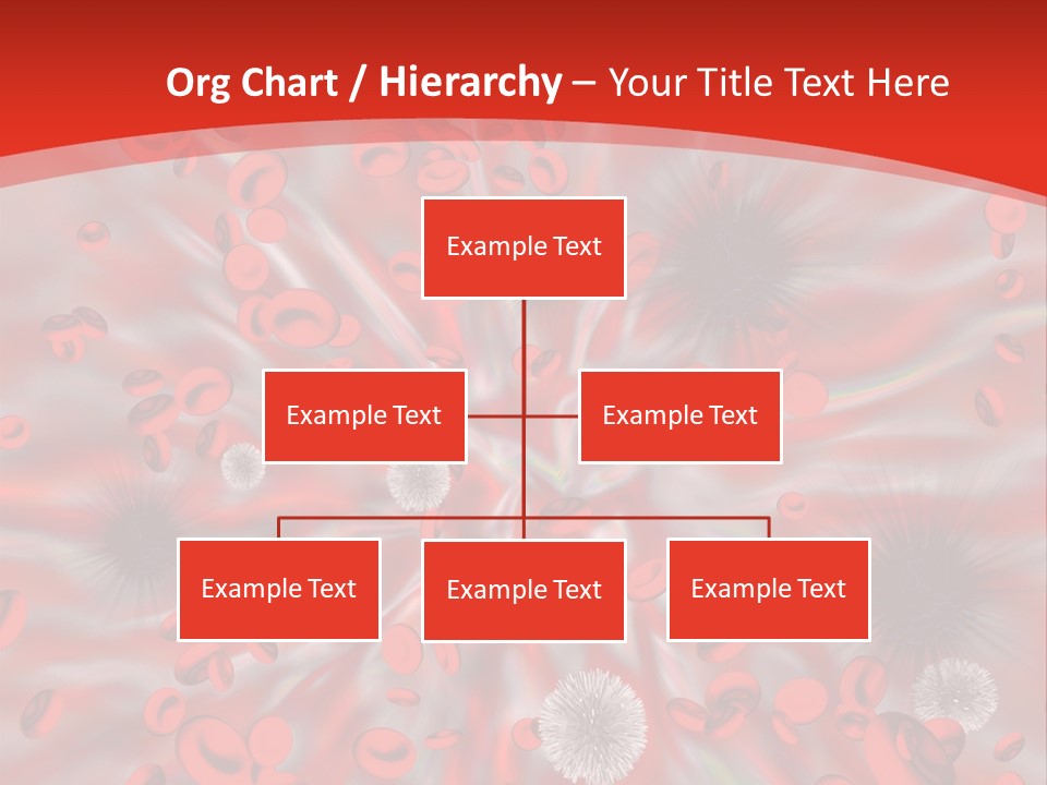 Micro Sickness Blood PowerPoint Template