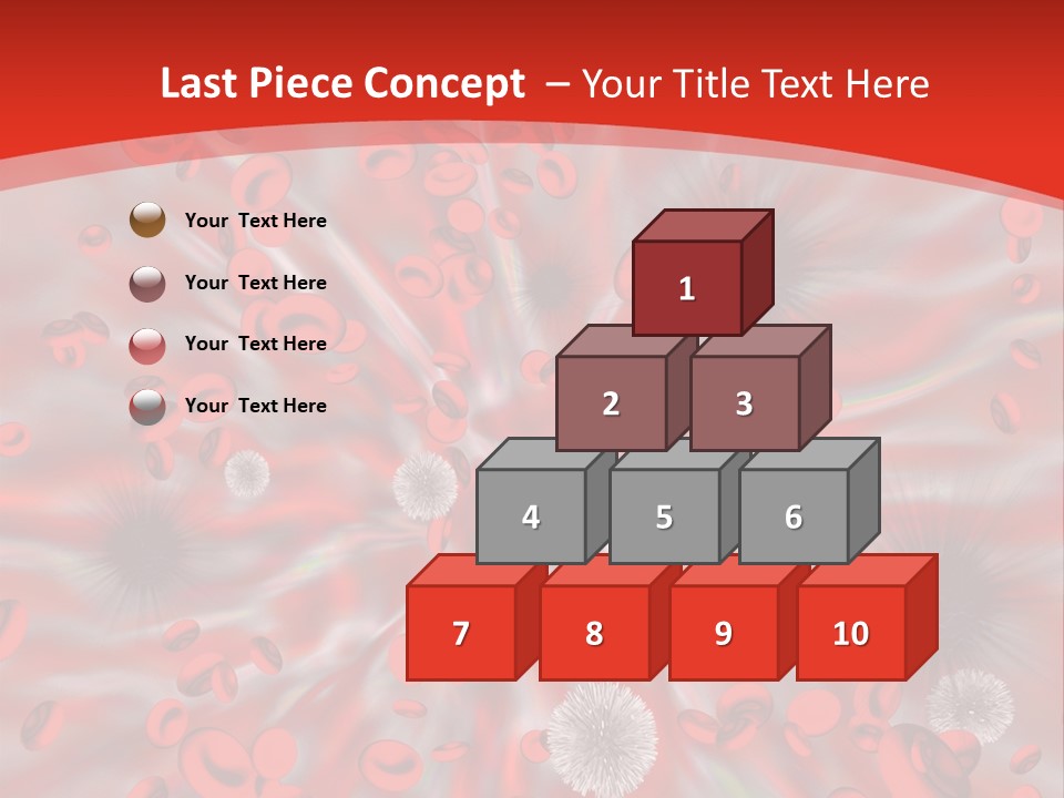 Micro Sickness Blood PowerPoint Template