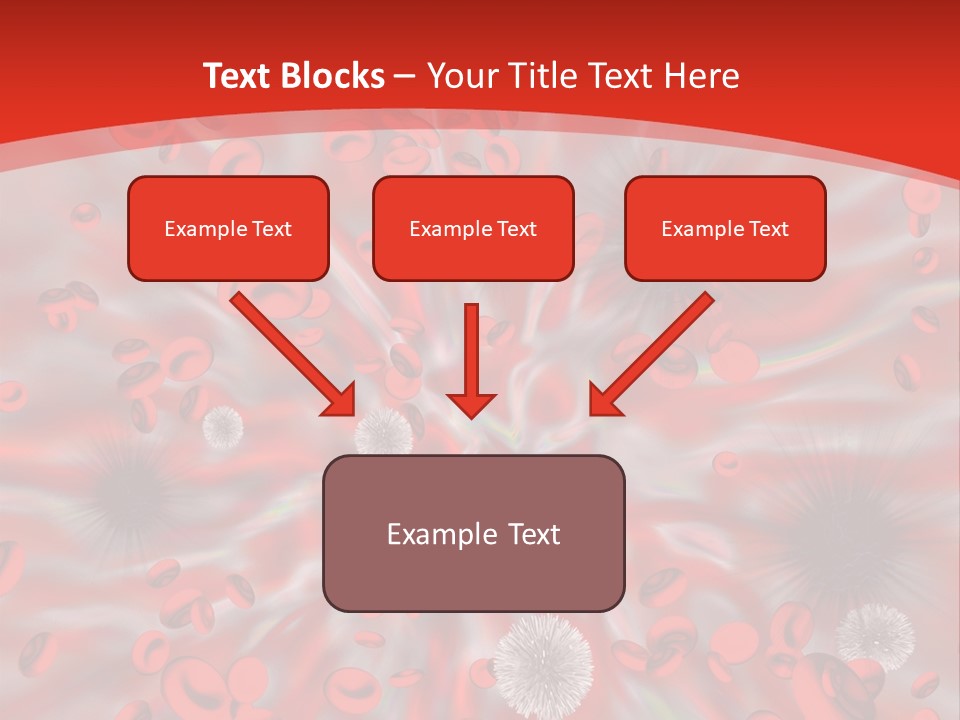 Micro Sickness Blood PowerPoint Template
