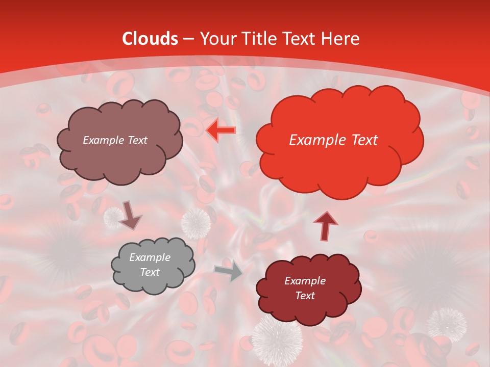 Micro Sickness Blood PowerPoint Template