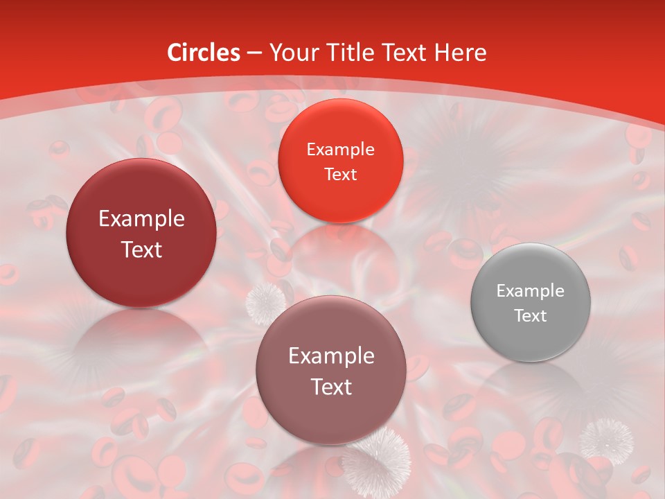 Micro Sickness Blood PowerPoint Template