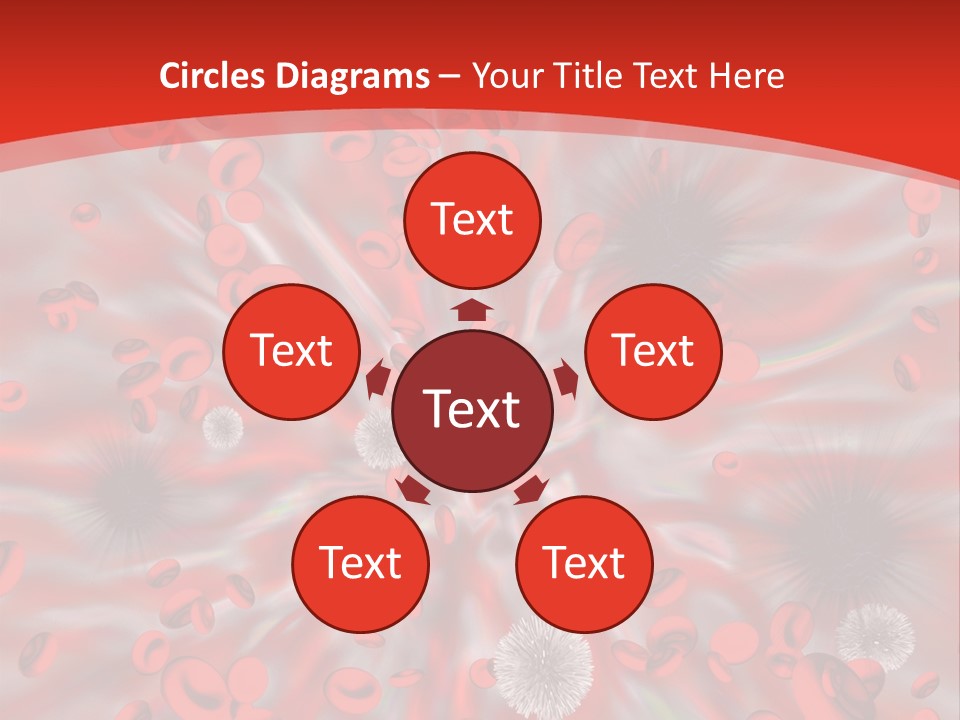Micro Sickness Blood PowerPoint Template