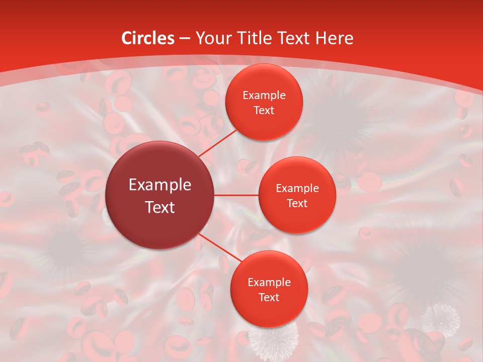 Micro Sickness Blood PowerPoint Template