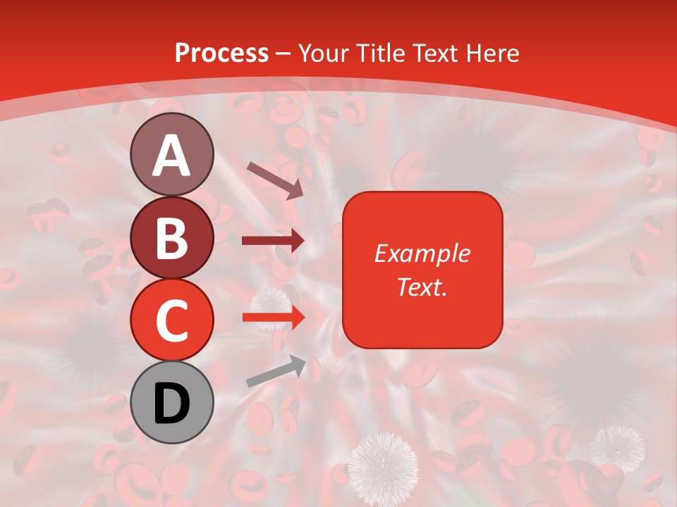Micro Sickness Blood PowerPoint Template