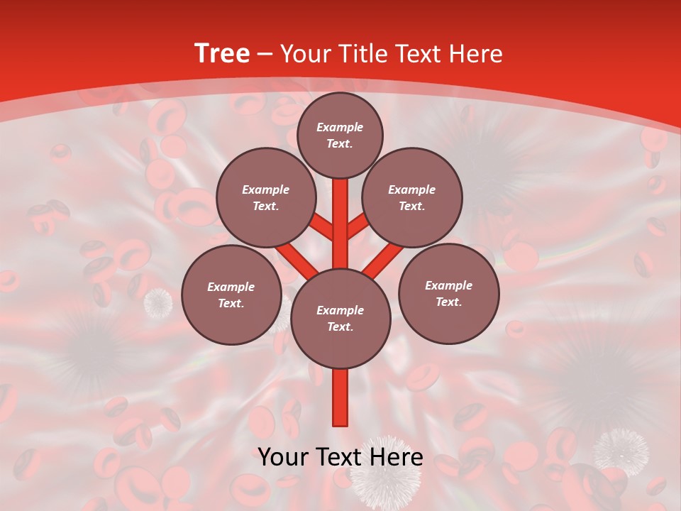 Micro Sickness Blood PowerPoint Template