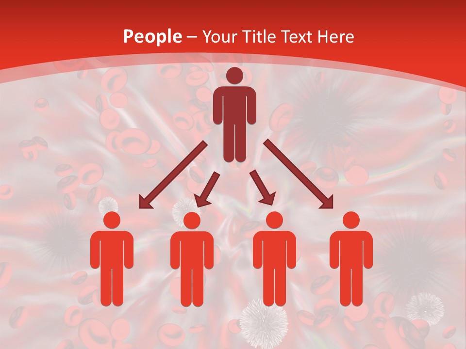 Micro Sickness Blood PowerPoint Template