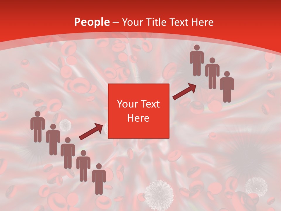 Micro Sickness Blood PowerPoint Template
