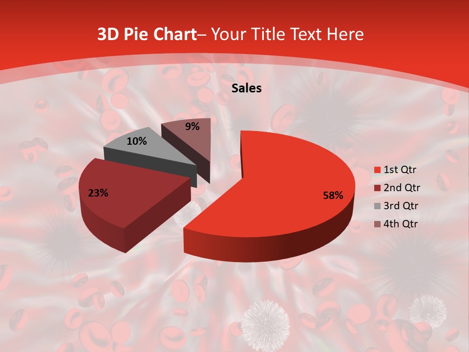 Micro Sickness Blood PowerPoint Template