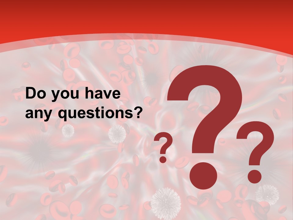 Micro Sickness Blood PowerPoint Template