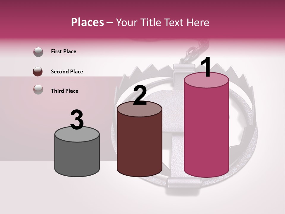 Chain Safety Steel PowerPoint Template