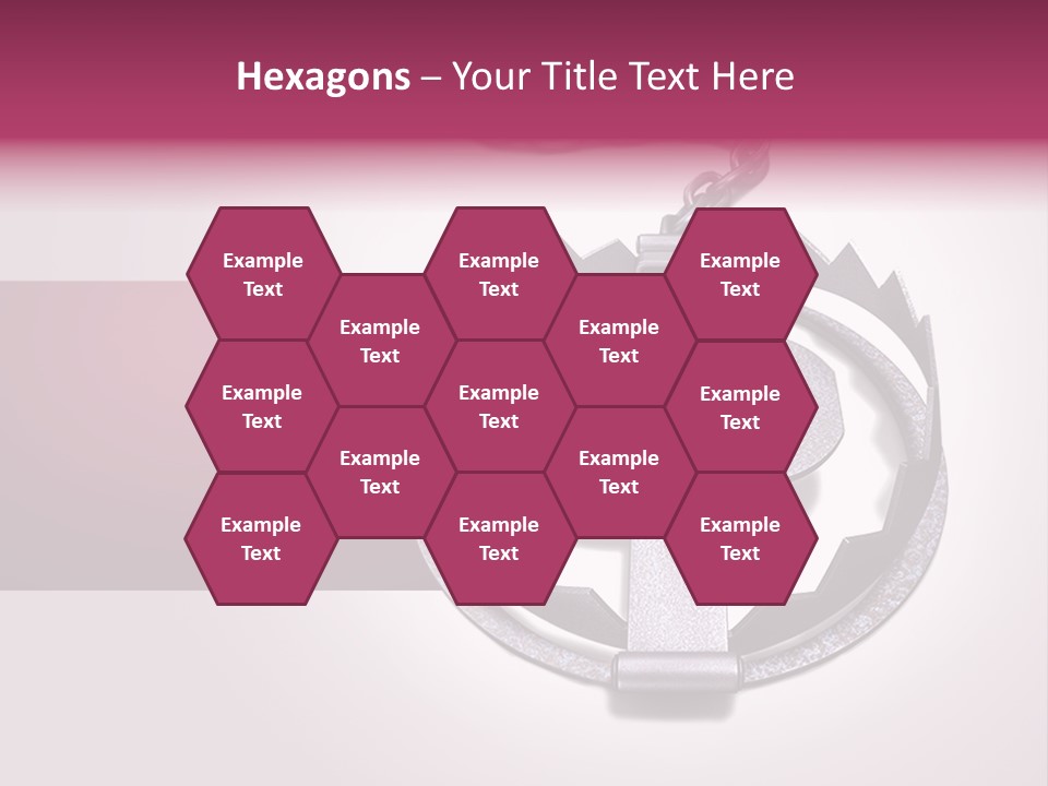 Chain Safety Steel PowerPoint Template