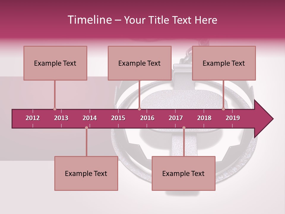 Chain Safety Steel PowerPoint Template