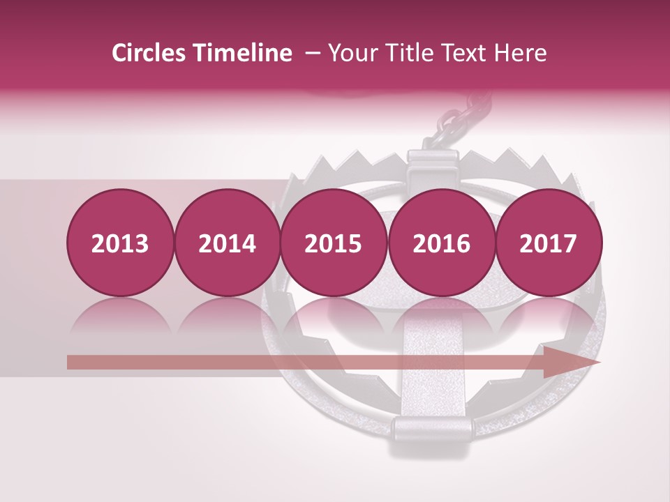 Chain Safety Steel PowerPoint Template