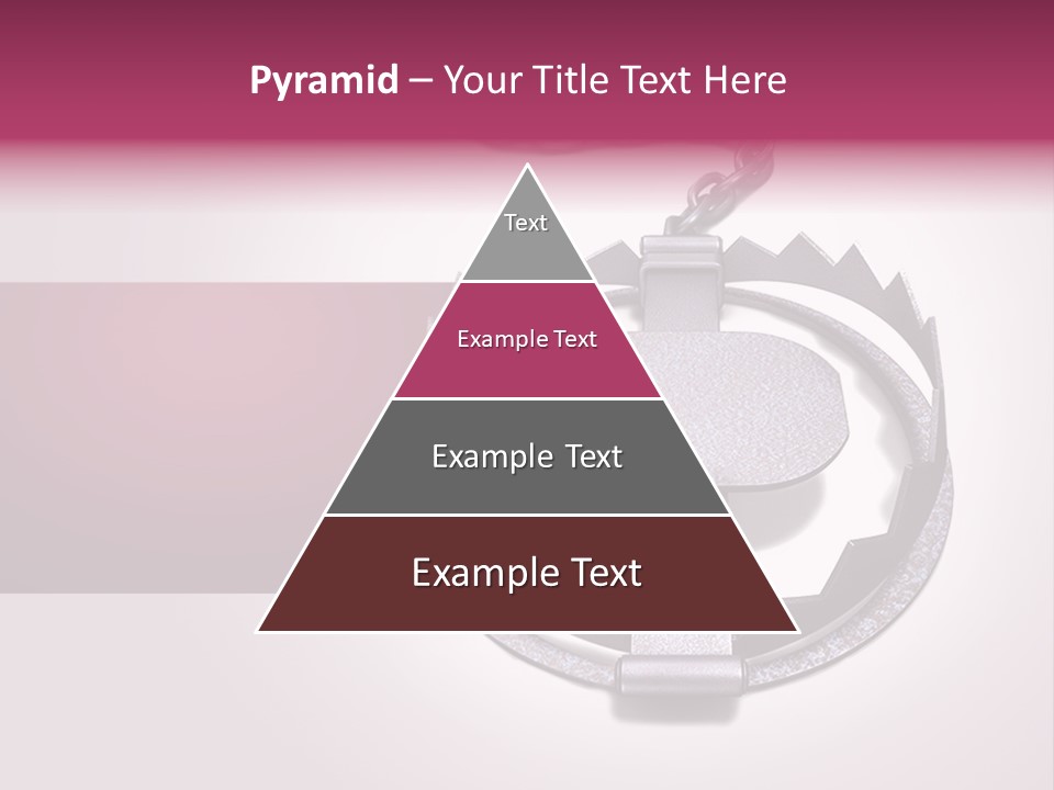 Chain Safety Steel PowerPoint Template