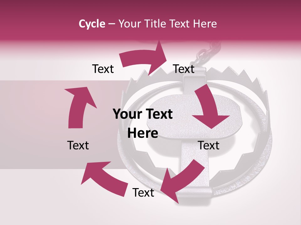 Chain Safety Steel PowerPoint Template