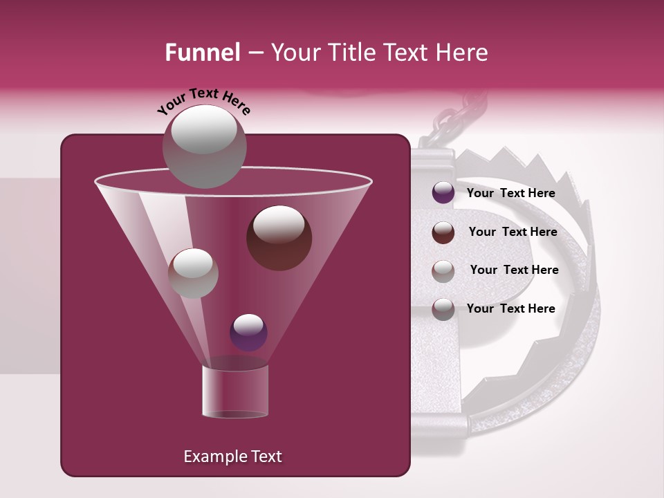 Chain Safety Steel PowerPoint Template