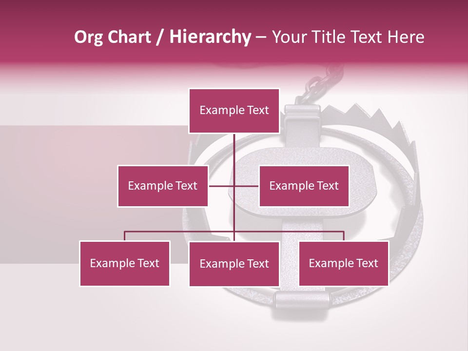 Chain Safety Steel PowerPoint Template