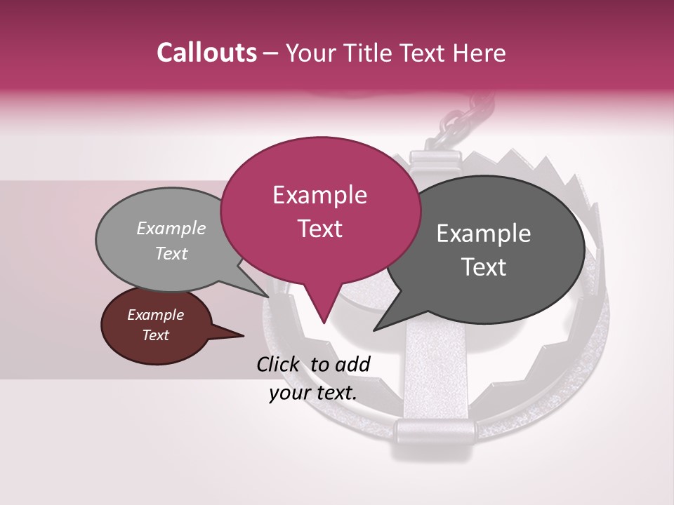 Chain Safety Steel PowerPoint Template