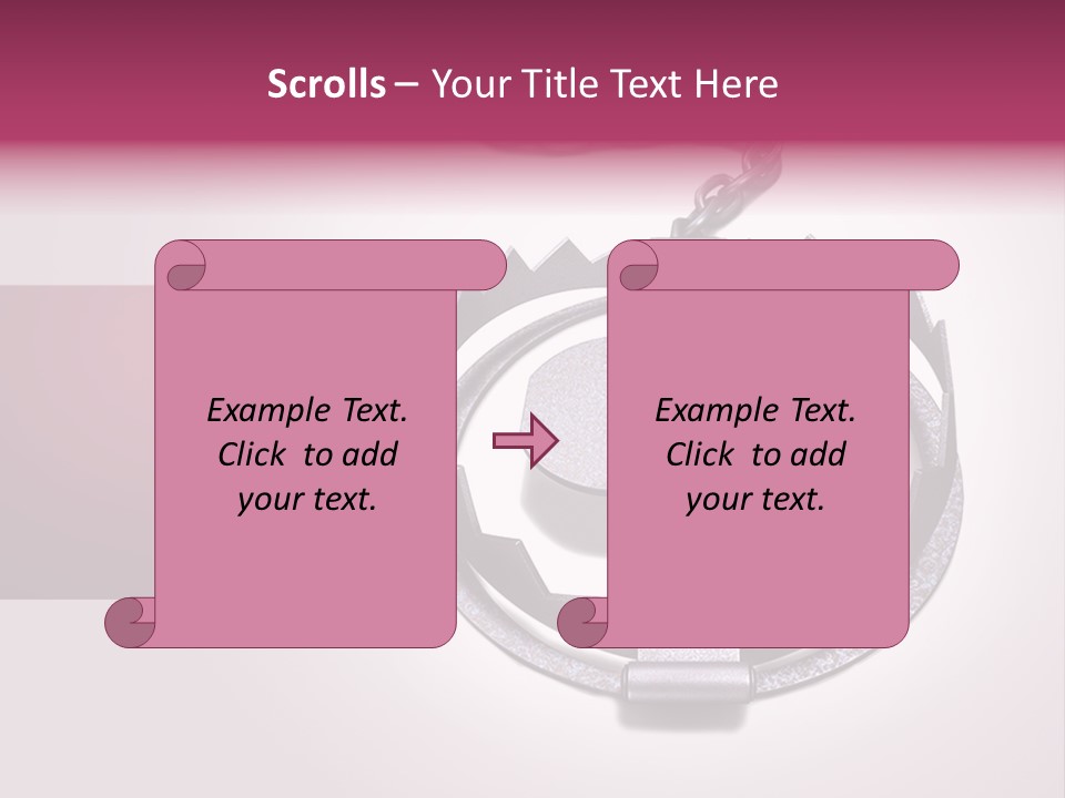 Chain Safety Steel PowerPoint Template