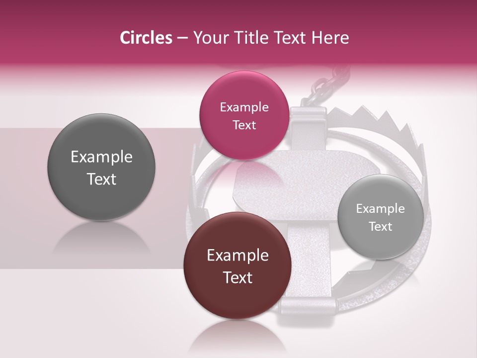 Chain Safety Steel PowerPoint Template